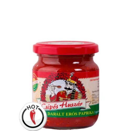 Csipös Huszar Hot Paprika Paste 210g