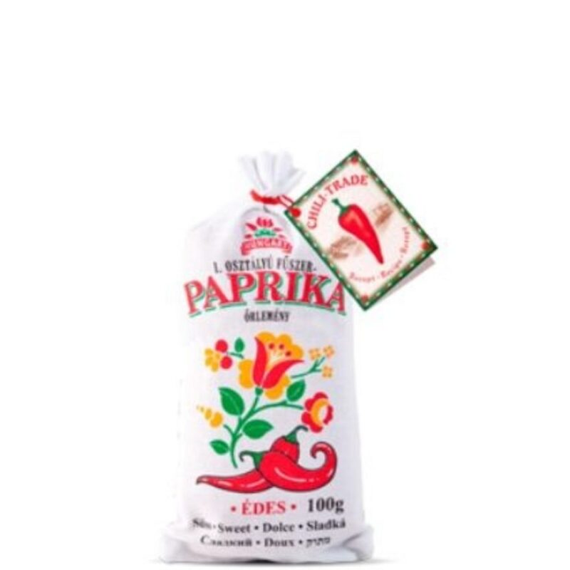 Premium Sweet Paprika Powder 100g - in a bag with motif