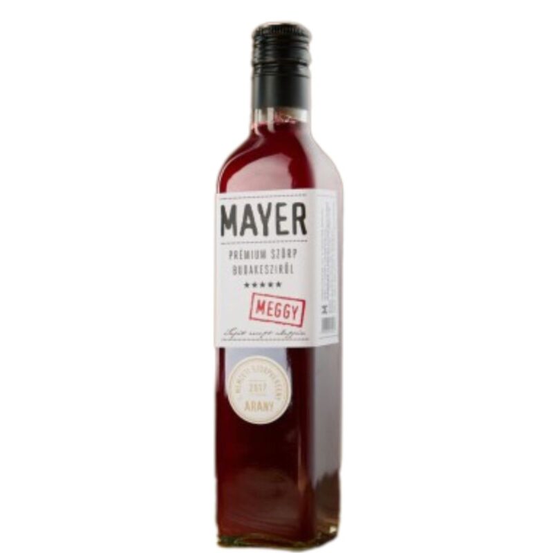 Mayer Sour Cherry Syrup 0,5l