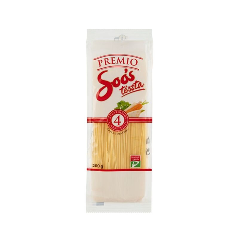 Soós Premio 4-Egg "Cérnametélt" Thin Pasta 200g