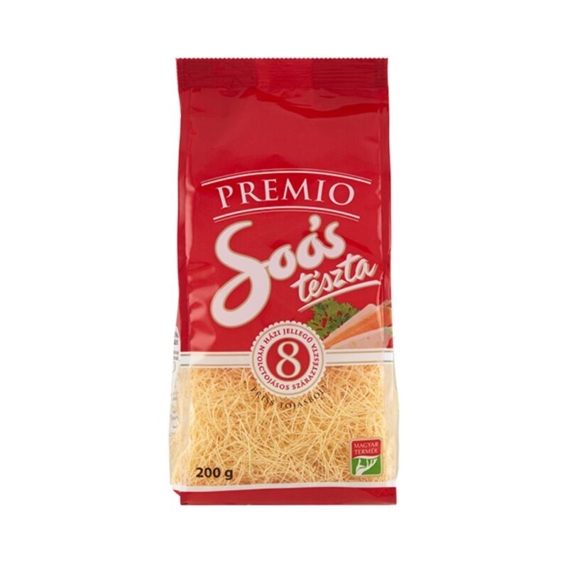 Soós Premio 8-Egg "Cérnametélt" Thin Pasta 200g