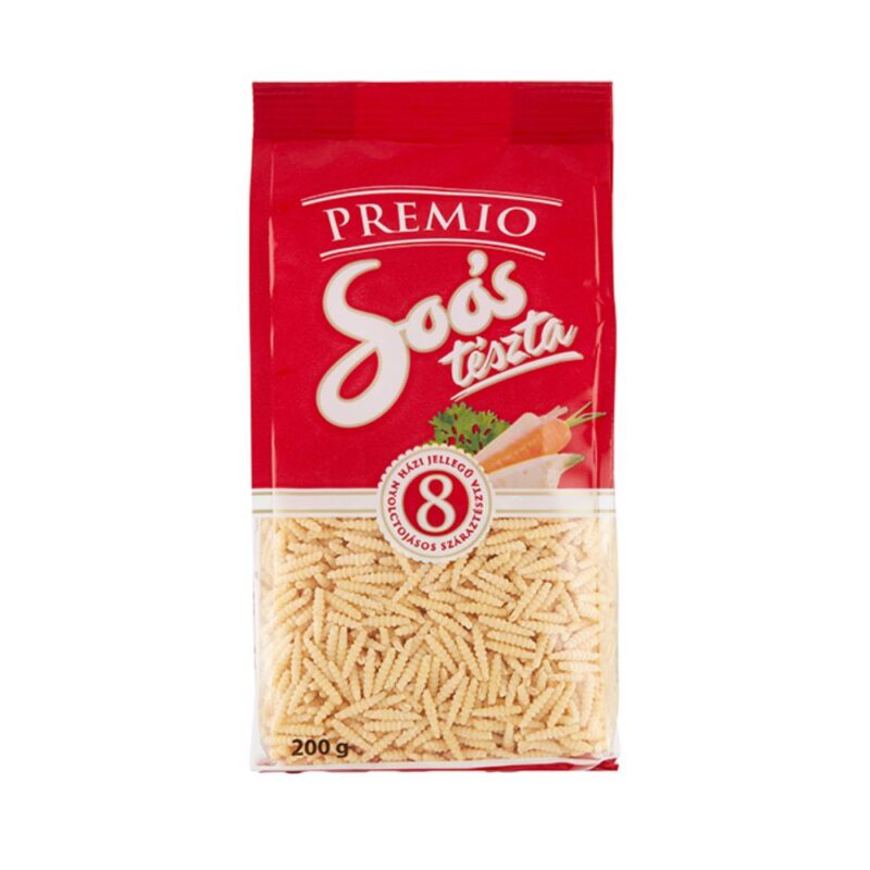 Soós Premio 8-Egg "Sodort Csiga" Rolled Shell Pasta 200g