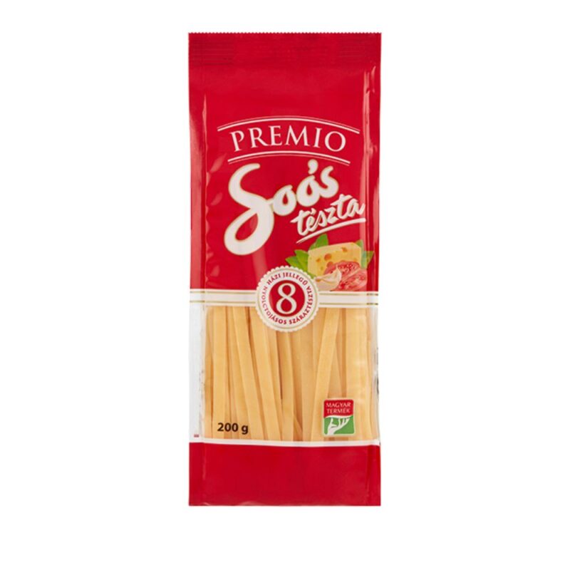 Soós Premio 8-Egg "Szélesmetélt" Pasta 200g