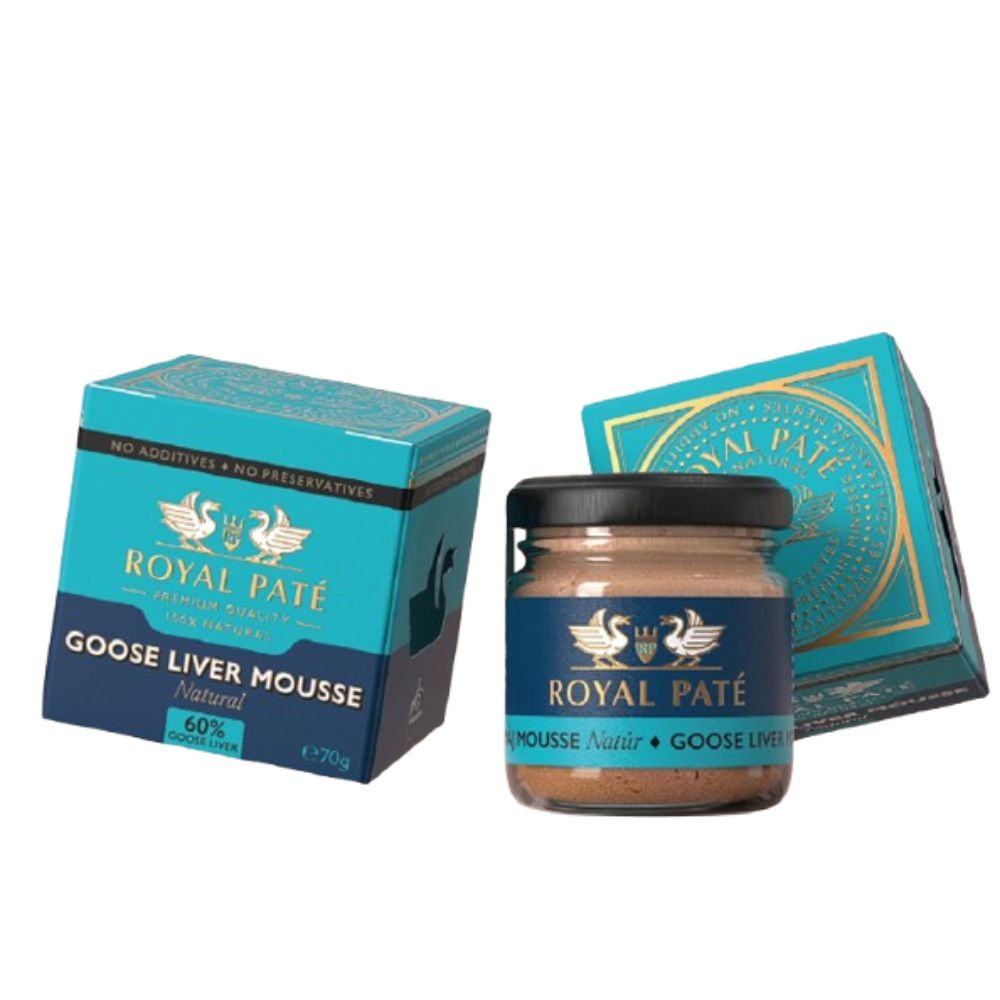 Royal Paté Goose Liver Mousse Naturel 70g