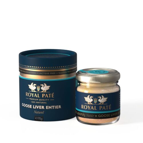 Royal Paté Goose Liver Entier Naturel 70g