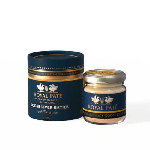 Royal Paté Goose Liver Entier with Tokaji Aszú 70g